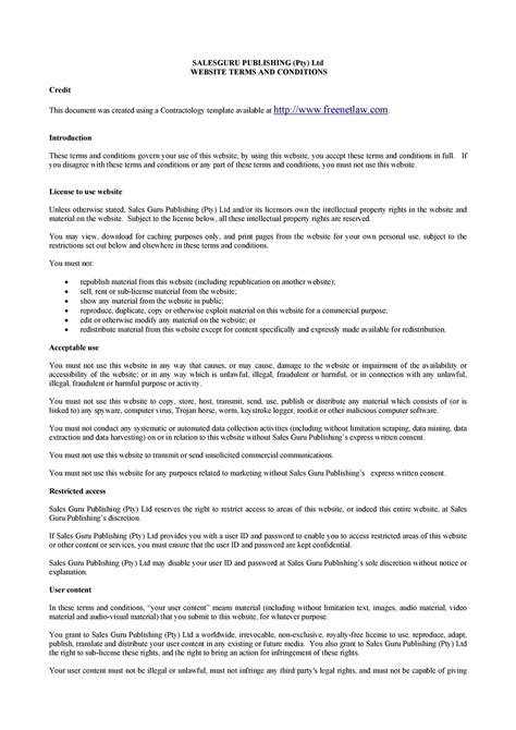 terms and conditions puretaboo|Terms and Conditions Template .
